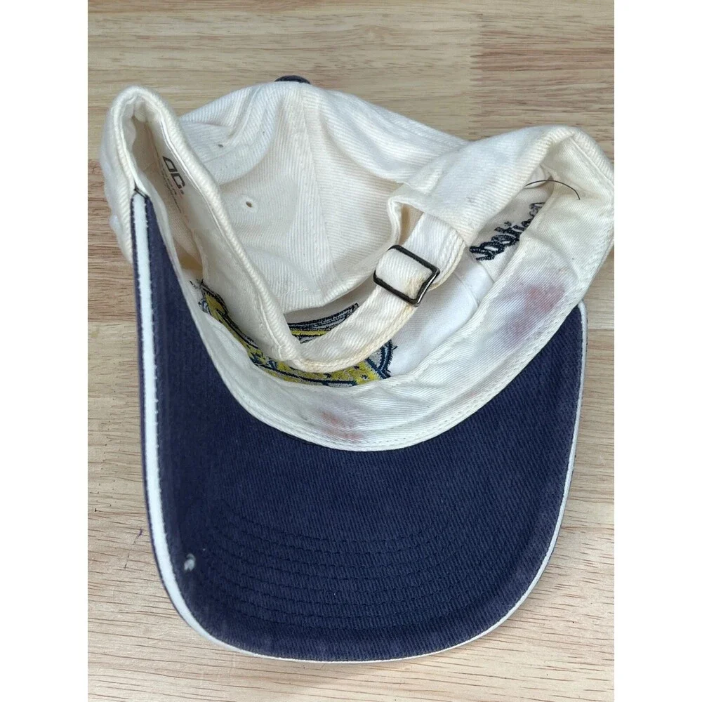 Brick Yard 400 Hat Mens White Adjustable Strap‎ Baseball Cap Nascar Indy Sports